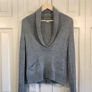 ▫️🦙 J. Crew Shawl Collar Alpaca Wool Blend Sweater